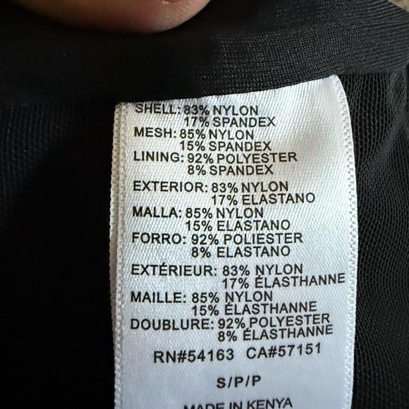 Women’s NWT DKNY One-Piece Swimsuit SMALL red/ orange - Picture 5 of 5